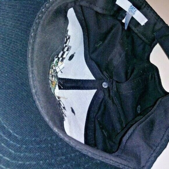 Nascar Hat Cap Lowes Racing Mens Strap Back Black w/Gator embroidery NWOT 2017 - Picture 8 of 9